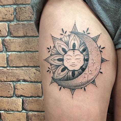 sun and the moon tattoo meaning